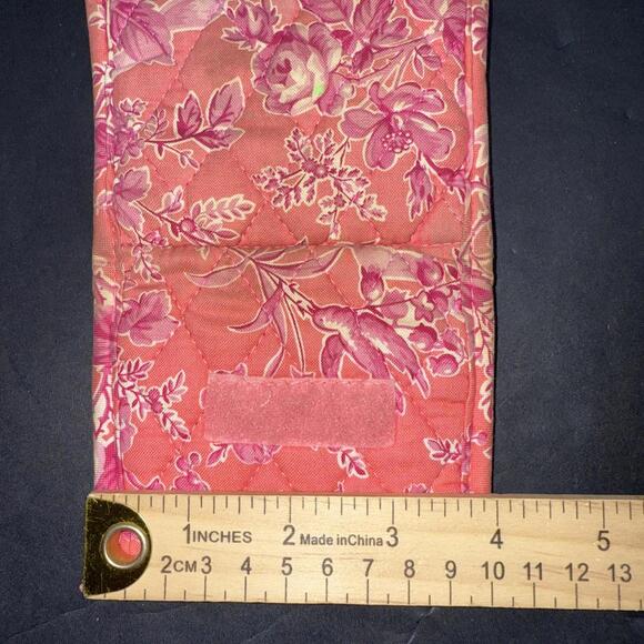 Vintage Vera Bradley Pink Hope Toile Cards Cuties Retired Tri-Fold Wallet - Picture 9 of 10